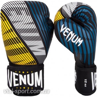 Боксерські рукавички Venum Plasma Boxing Gloves-Black / Yellow