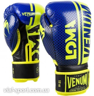 Боксерські рукавички Venum Shield Pro Velcro Nappa Leather Loma Edition