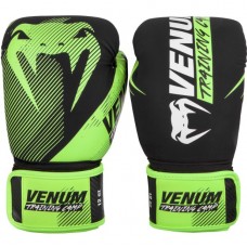 Боксерські рукавички Venum Training Camp 2.0 Boxing Gloves Black Neo Yellow