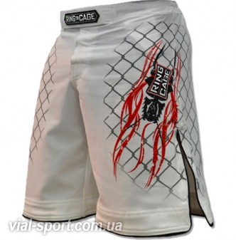 Боксерські шорти ring TO CAGE Elite Fight Shorts білі