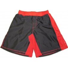 Боксерські шорти ring TO CAGE NO LOGO Premium Board Shorts чорний / червоний