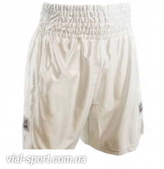 Боксерські шорти RIVAL TRAD DAZZLE BOXING TRUNKS білі