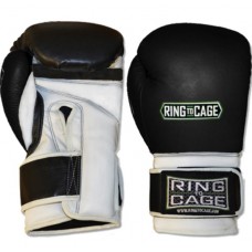 Боксерські тренувальні рукавички RING TO CAGE Elite MiM-Foam Training Gloves RC07 чорні