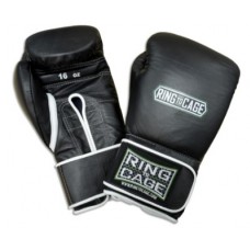 Боксерські тренувальні рукавички RING TO CAGE Japanese Style Training Gloves 2.0 Velcro black C-17S2V