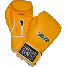 Боксерські тренувальні рукавички RING TO CAGE Japanese Style Training Gloves 2.0 Velcro C-17s2v Жовті