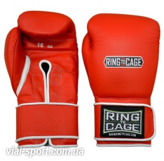 Боксерські тренувальні рукавички RING TO CAGE Japanese Style Training Gloves 2.0 Velcro red