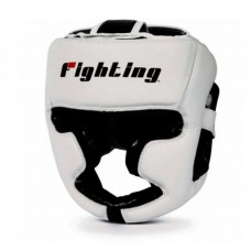 Боксерський шолом FIGHTING Sports S2 Gel Full Training Headgear білий/чорний