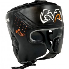 Боксерський шолом RIVAL d3o Intelli-Shock Pro Training Headgear RHG10 чорний