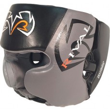 Боксерський шолом RIVAL RHG20 Boxing Headgear чорний / сірий