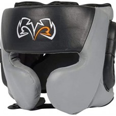 Боксерський шолом RIVAL RHG30 Boxing Headgear чорний / сірий