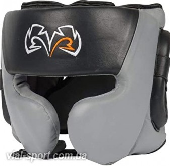 Боксерський шолом RIVAL RHG30 Boxing Headgear чорний / сірий