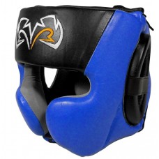 Боксерський шолом RIVAL RHG30 Boxing Headgear чорний синій
