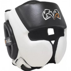 Боксерський шолом RIVAL RHG30 Boxing Headgear чорний/білий