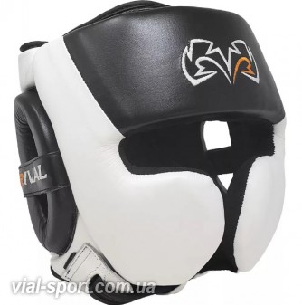 Боксерський шолом RIVAL RHG30 Boxing Headgear чорний/білий