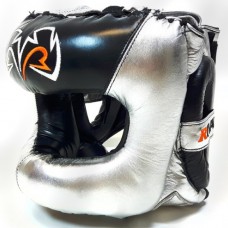 Боксерський шолом з бампером RIVAL Guerrero Facesaver Headgear RHGFS3 сріблястий / чорний 