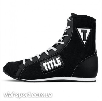 Боксерки TITLE Innovate Mid Boxing Shoes Чорний