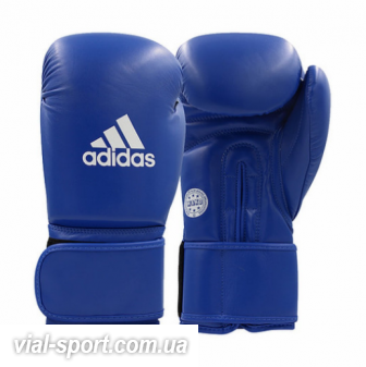 Боксерські рукавички Adidas WAKO сині