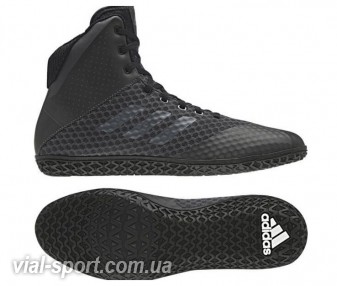 Борцовки Adidas Mat Wizard 4 black / carbon ac6971