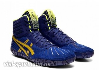 Борцовки Asics Aggressor 4 dive blue/rich gold 1081a001-400