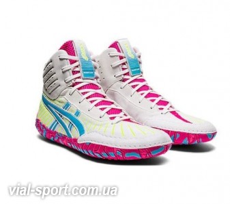 Борцовки Asics Aggressor 4 white/aquarium 1081a046-100