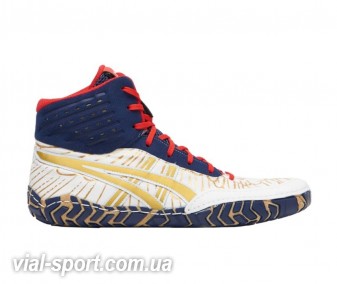 Борцовки Asics Aggressor 4 white / rich gold 1081a023-100