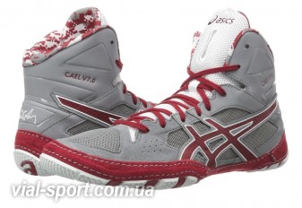 Борцовки Asics Cael V7. 0 aluminum / burgundy / white