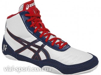 Борцовки Asics Elite JB Elite V2.0 white/dark navy/true red