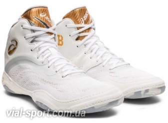 Борцівки Asics JB Elite V white/pure gold 1081a043-101