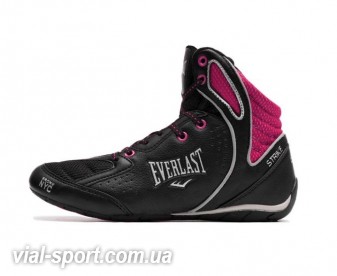 Борцовки-боксерки Everlast Strike black/pink elw-124b unisex