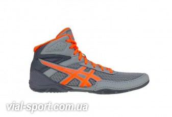 Борцовки Asics MATFLEX 6 STONE GREY / FLASH CORAL 1081A021-020