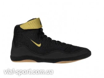 Борцовки Nike inflict 3 black/metallic gold/black 325256-004