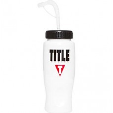 Пляшечка Title boxing 27 oz water bottle with straw