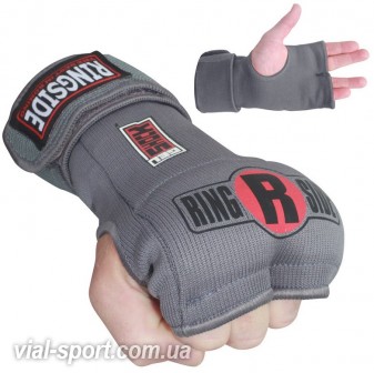 Швидкі бинти Ringside gel shock quick boxing hand wrap-grey