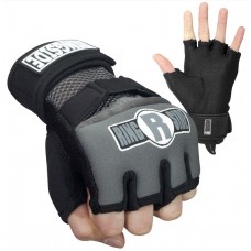 Швидкі бинти Ringside gel wraps black / silver