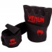 Швидкі бинти Venum kontact gel glove wraps black / red