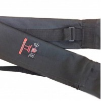 Чохол щільний для зброї з кишенею чорний (145 см) Bokuto