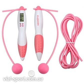 Цифрова скакалка з лічильником 2in1 SHOWPIN Fitness Jump Rope Digital Counting Calorie Counter