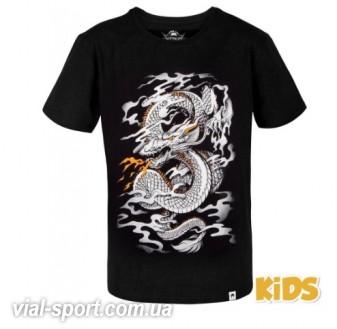 Дитяча футболка Venum Dragons Flight Kids T-shirt-Black