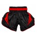 Дитячі шорти для для тайського боксу Venum Elite Muay Thai Shorts Black Red