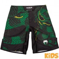 Дитячі шорти Venum Green Viper Fightshorts Black