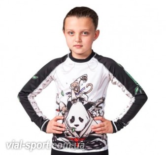 Дитячий рашгард з довгим рукавом Tatami Kids Gentle Panda Rash Guard 