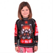 Дитячий рашгард з довгим рукавом Tatami Kids Meerkatsu Red Panda Rash Guard