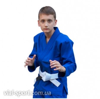 Дитяче кімоно для Джиу-Джитсу Firepower Standart Kids 1.0 Blue