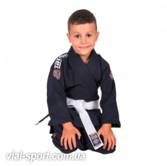 Дитяче кімоно для Джиу Джитсу TATAMI Kids Nova Basic Navy