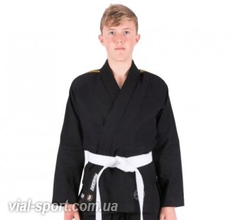 Дитяче кімоно для Джиу Джитсу TATAMI Kids Nova Absolute Black