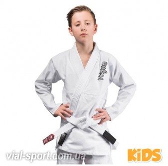 Дитяче кімоно для Джиу-Джитсу Venum Contender Kids BJJ Gi-White