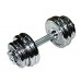 Домашній гантельний набір FitLogic Home Dumbbell Chrome Set Box 20kg