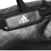 Дорожня сумка на колесах з білим логотипом Adidas Combat Sports (чорна, ADIACC056CS) 