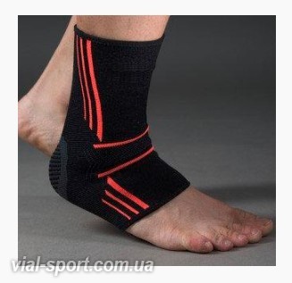 Еластичний Голеностоп Power System Ankle Support Evo PS-6022 Black / Orange