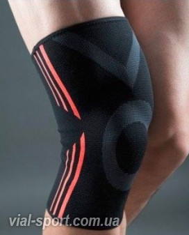 Еластичний наколінник Power System Knee Support Evo PS-6021 Black / Orange